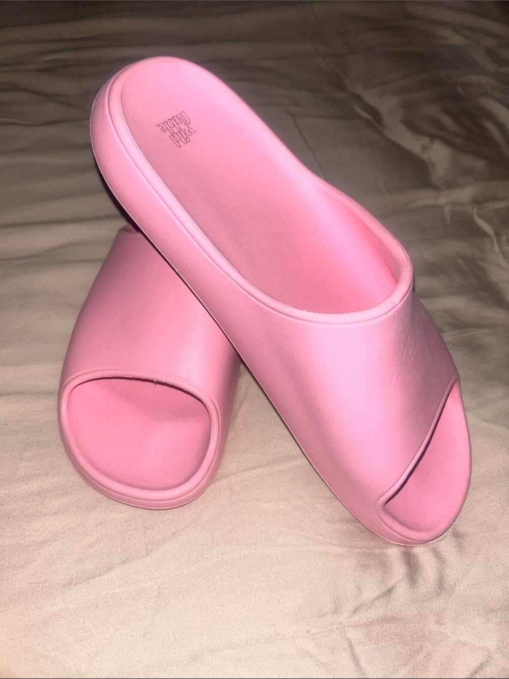 wild fable Pink Slide Sandals